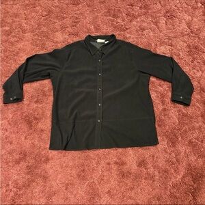 Bill Blass Men's Dark Button-Up Shirt